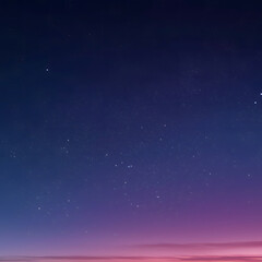 Obraz premium night sky with subtle stars and gradient, starry night sky with stars