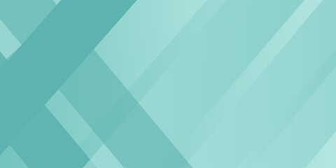 Obraz premium Abstract background with teal and cyan overlapping diagonal geometric layers on white with copy space. eps 10 ,walpaper , desain