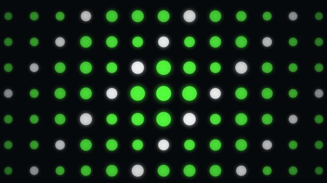 Pulse Green Dot Matrix