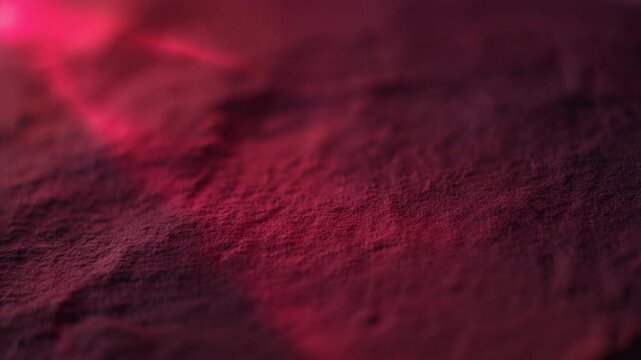 Red Light on Dark Surface.