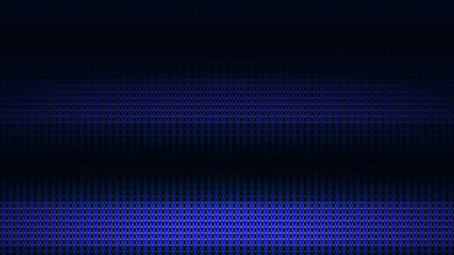 Abstract Blue Digital Glow Background: Tech Data Wave Motion Loop