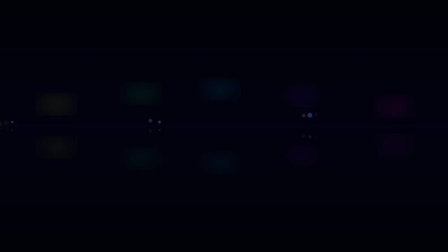 Minimalist Black Background Video Loop for Cinematic Transitions and Reveals