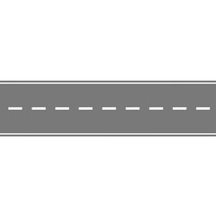 Fototapeta premium Asphalt road lane markings detail.
