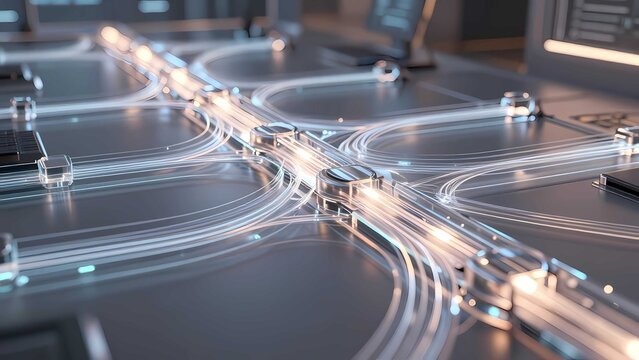 Network data workflow pipeline automation stream system efficiency process optimization