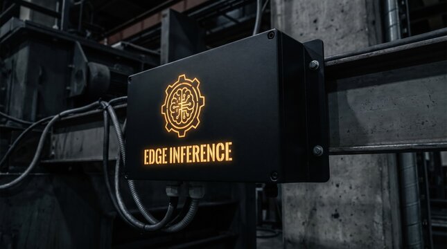 Edge inference technology and machine learning in industrial environments