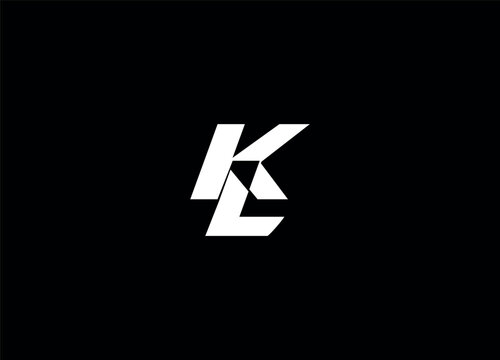  LK Initial Logo Design And Monogram  Letter Logo