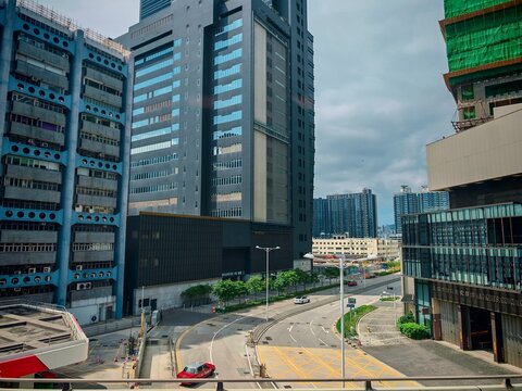 Modern Urban Landscape in Hong Kong