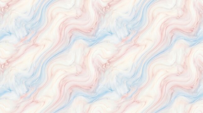 Abstract swirling marbled background with pink and blue tones