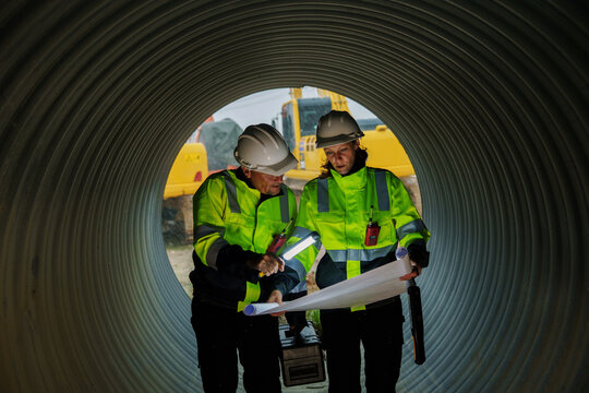 Engineers are checking the integrity and safety of the pipeline	