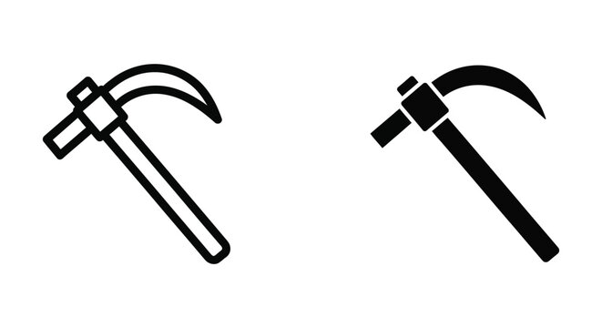 Kama sickle icon set
