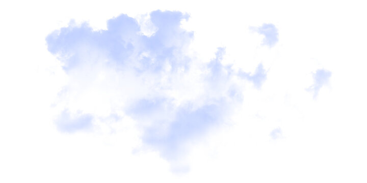 Dense Storm Cloud Isolated on Black Background for Dramatic Sky Compositing Weather Scene or Cinematic Overlay Element