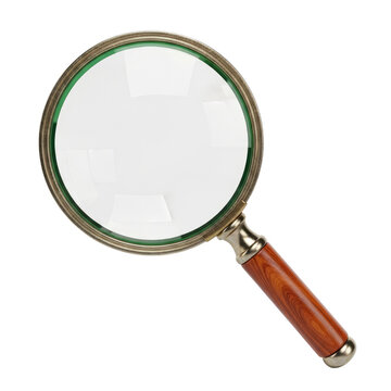 Close up of Magnifying Glass for Investigative and Educational Use