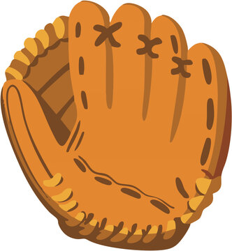 Baseball Gloves Orange