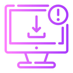 Fototapeta premium download gradient icon