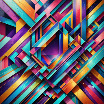 Matrix Code Rain and Binary Data with Digital Effect