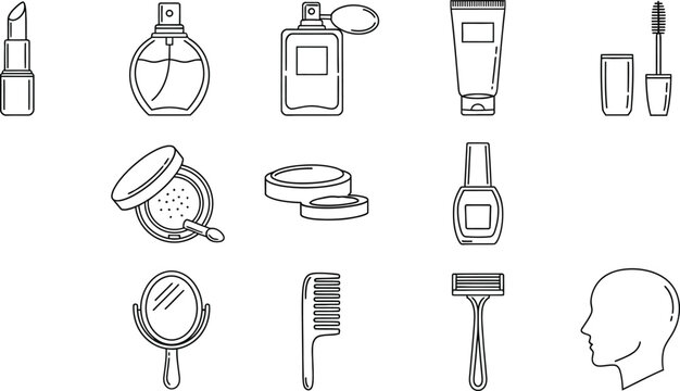 Line of personal grooming products and tools, including cosmetics and shaving equipment line personal grooming