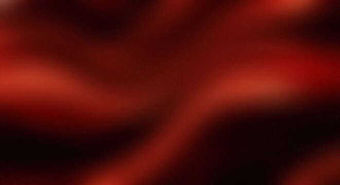 Dark red gradient smoke or misty atmospheric background Grainy Noise Texture Design for Retro Poster Header and Web Backdrop