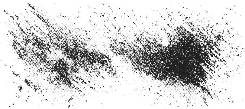 Glitch distorted geometric shapes grunge background with halftone noise texture and distressed effect for modern design and high resolution artwork.