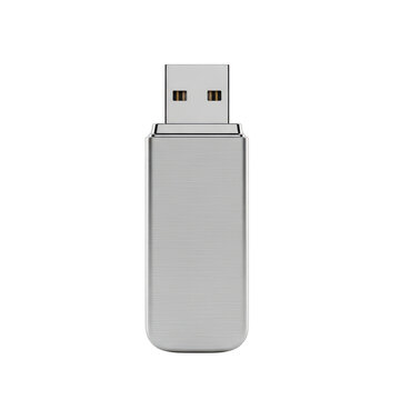 Silver usb flash drive with connector usb stick pen drive usb memory