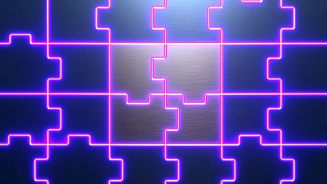 パズルピースが嵌まり完成する高度なサイバーセキュリティとデータ統合の背景