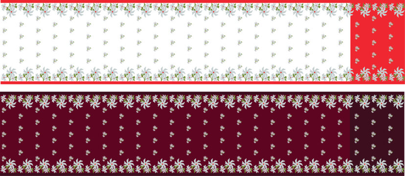 saree design illustration, saree , parijat saree, seuy  ful saree