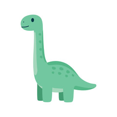 Naklejka premium Apatosaurus is a genus of herbivorous dinosaur whose fossils have been found in the Morrison Formation rocks of the Late Jurassic period in North