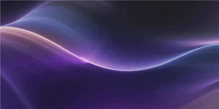 Abstract rendering of elegant, flowing lines in soft hues, creating a sense of movement and depth. A visually captivating and versatile design element, suitable for various creative applications.