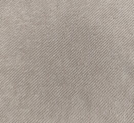 Fototapeta premium Baby tarry fabric in side. Brown colour knit fabric texture.