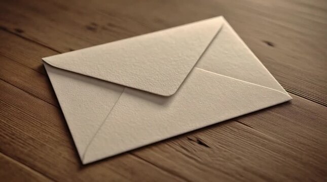 Envelope Animation Opening Letter Message Concept Communication Clip