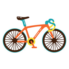 Fototapeta premium Bicycle Icon Design. Vector Design