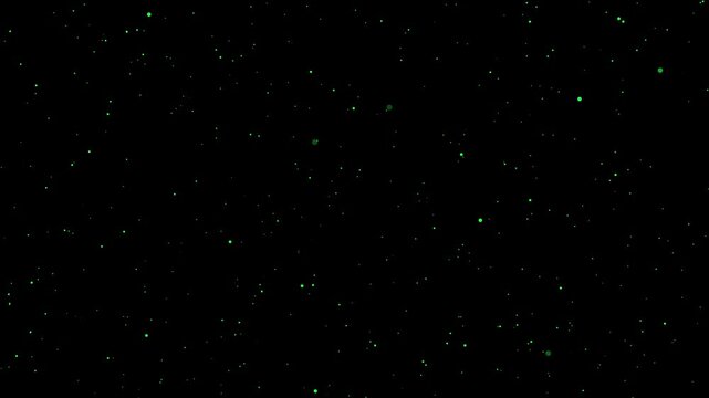 dark blue background with scattered glowing teal particles resembling falling stars Perfect for cosmic designs futuristic artwork space themes Christmas and New Year celebrations