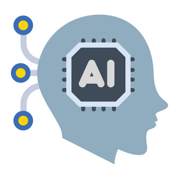 Artificial intelligence icon design