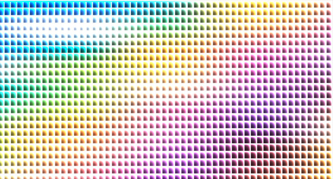 gradient square pattern colorful arrangement