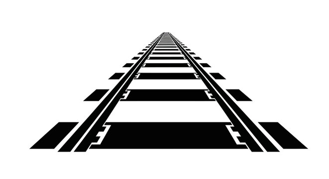 Railway tracks, railroad lines, train tracks, rail line, transportation infrastructure