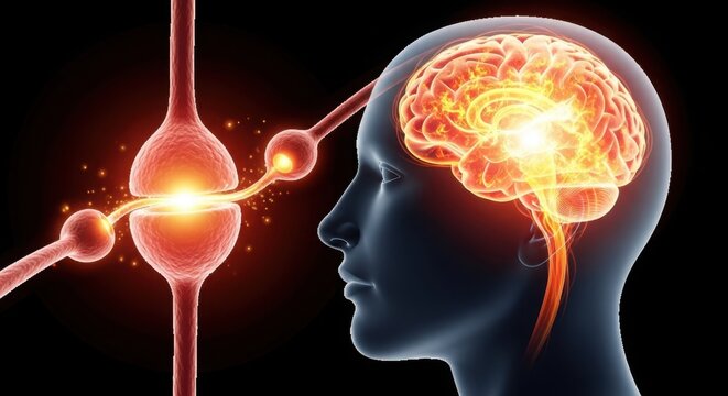 Illuminated neural pathways within the human brain