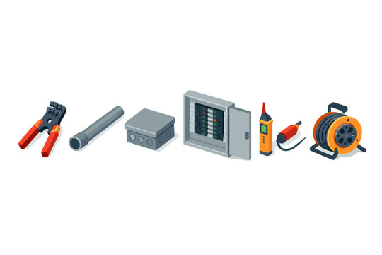 Electrical Tools and Equipment Set