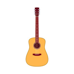 Obraz premium Classical acoustic guitar.