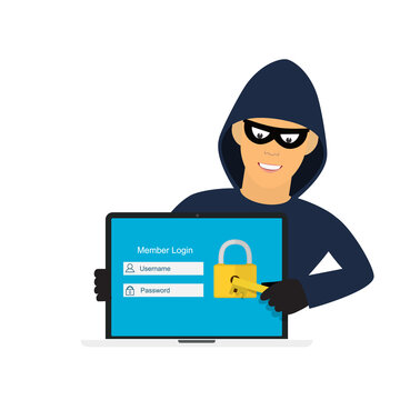 Concept of hacking.