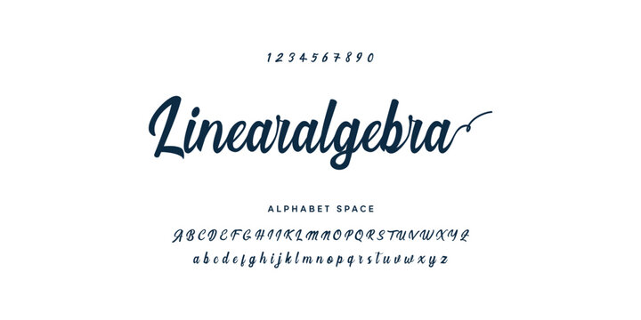 Hand drawn vector alphabet. Modern monoline signature script font. Elegant Signature Font. Best Alphabet Beautiful Calligraphy Signature Font