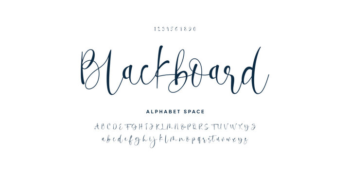 Hand drawn vector alphabet. Modern monoline signature script font. Elegant Signature Font. Best Alphabet Beautiful Calligraphy Signature Font