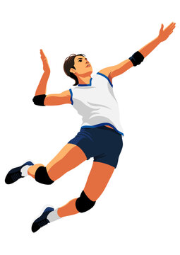 女子バレーボール選手