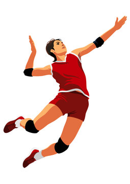 女子バレーボール選手