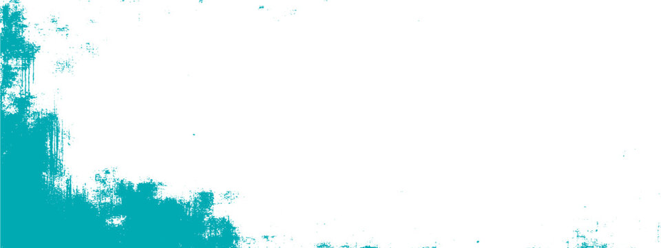 Vector Abstract turquoise paint spread, artistic composition forms striking color dynamic, evoking a feeling of serenity and creativity.