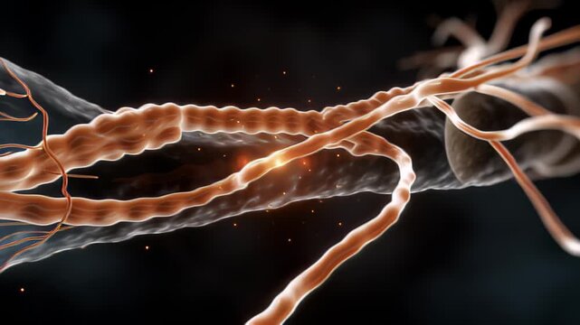 Exploring the structure of the human eye and its connection to the nervous system in a detailed graphical representation