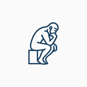 Thinker Philosopher Logo