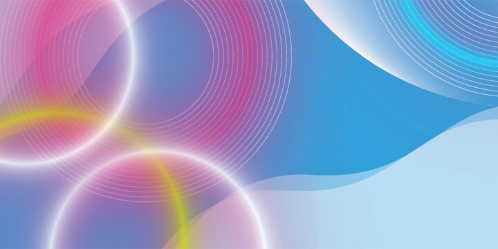 Bloob gradient Layer Colorful abstract design background Art & Illustration