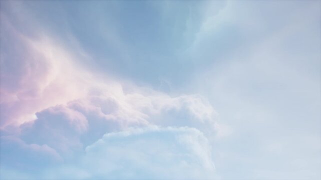Chaotic Skies On The Background 32