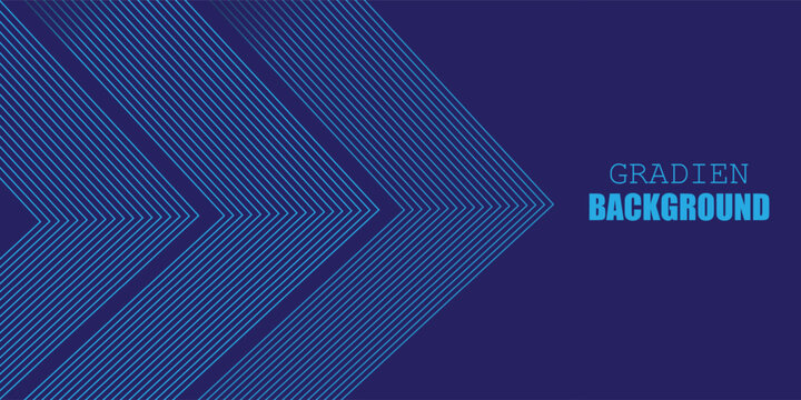 Blue Gradient Chevron Lines Background &mdash; Modern Abstract Geometric Design for Web and Branding