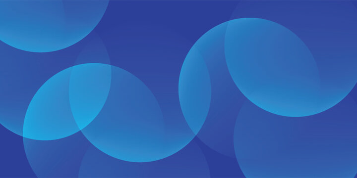 Abstract background, colorful. Blue gradations, circle effect style. Modern background, memphis. moder trendy design
