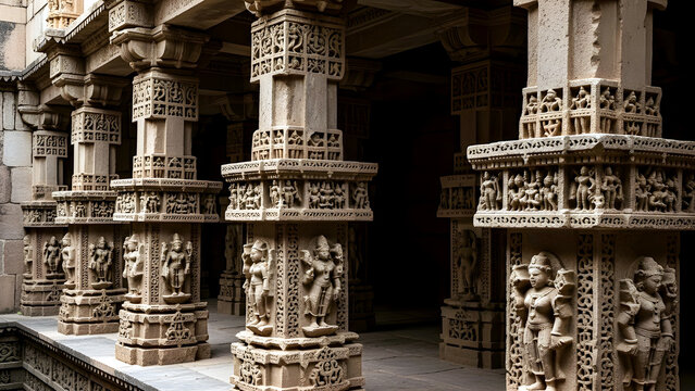 Symmetrical Passage at Rani Ki Vav